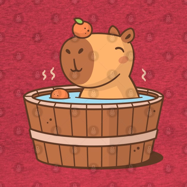 Capybara Hot Tub by zoljo